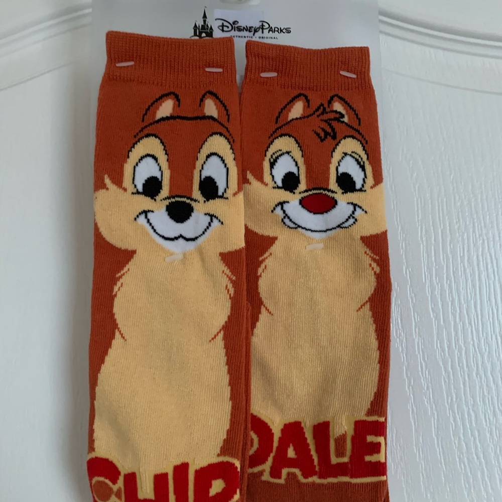 Chip and dale Disney socks